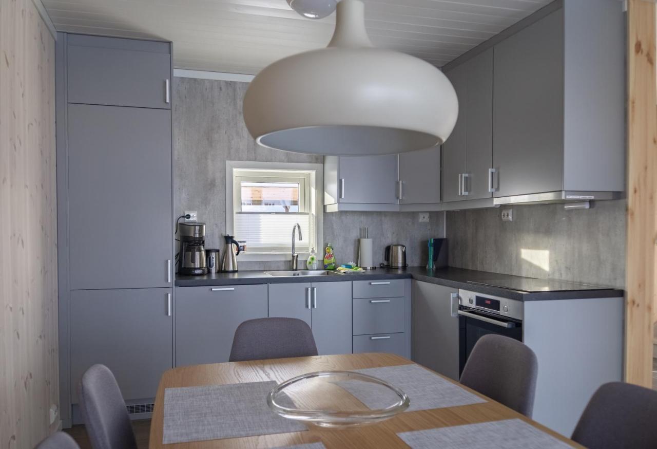 Villa Brand new Nappstraumen Seaview cabin Gravdal  Exterior foto