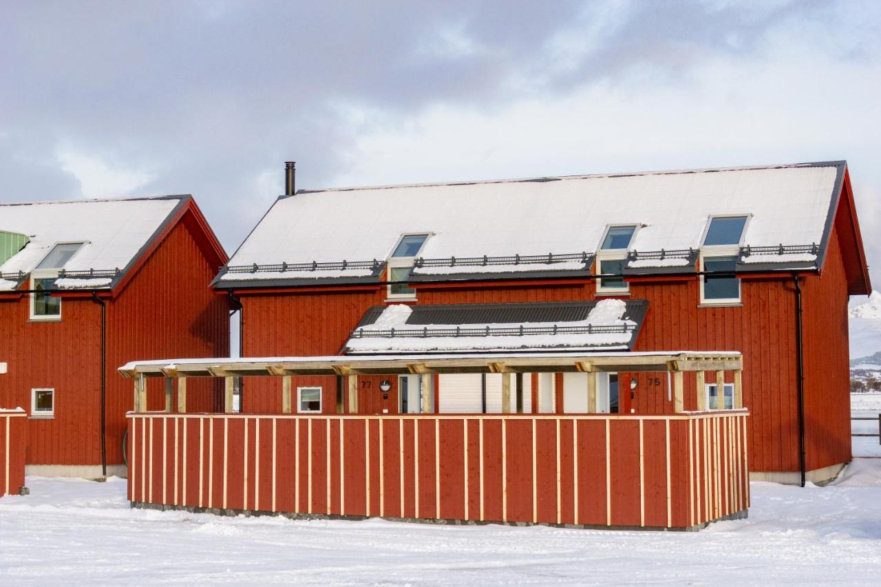 Villa Brand new Nappstraumen Seaview cabin Gravdal  Exterior foto
