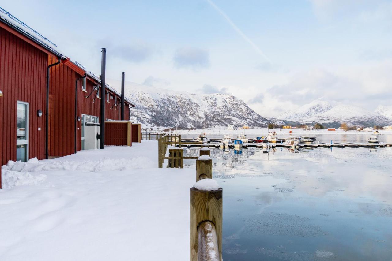 Villa Brand new Nappstraumen Seaview cabin Gravdal  Exterior foto