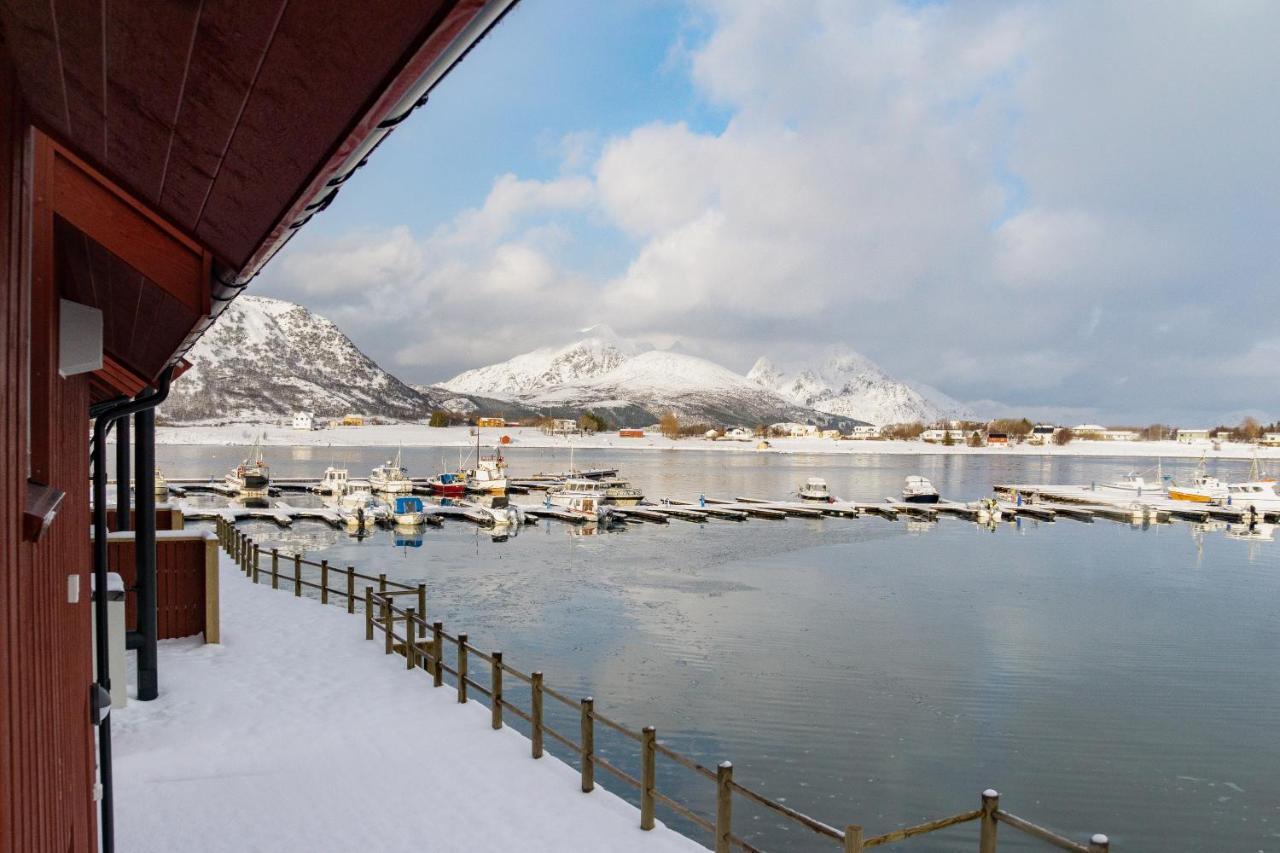 Villa Brand new Nappstraumen Seaview cabin Gravdal  Exterior foto