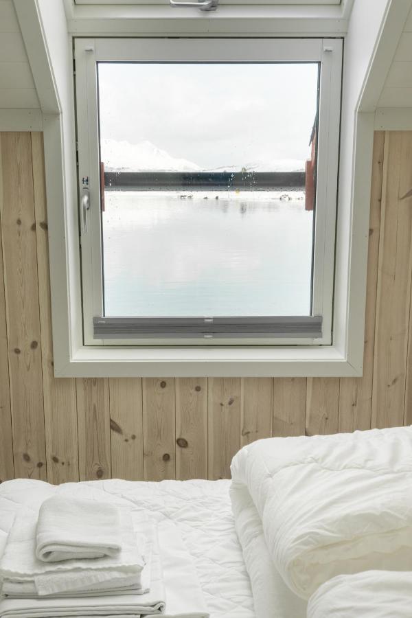 Villa Brand new Nappstraumen Seaview cabin Gravdal  Exterior foto